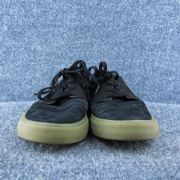 Nike Boys Sneaker‎ Shoes Athletic Black Leather Lace Up Size Y 5 Medium - Picture 2 of 9